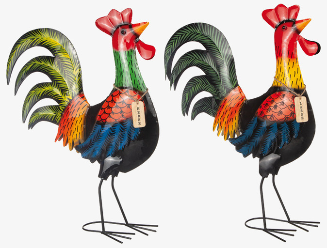 Tupp Hebbe & Lasse Hamrad Plåt 55cm Different Design Övrig prydnad/dekoration för inredning utemiljö