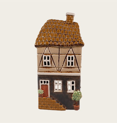 Ljuslykta Hus Beige Det Gamle Apotek Lyktor Endless Light Ljuslyktor