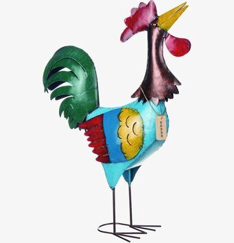 Tupp Hebbe & Lasse Hamrad Plåt 60cm Different Design Fåglar för prydnad/dekoration Prydnadsfåglar Dekorationsfåglar Övrig inredning