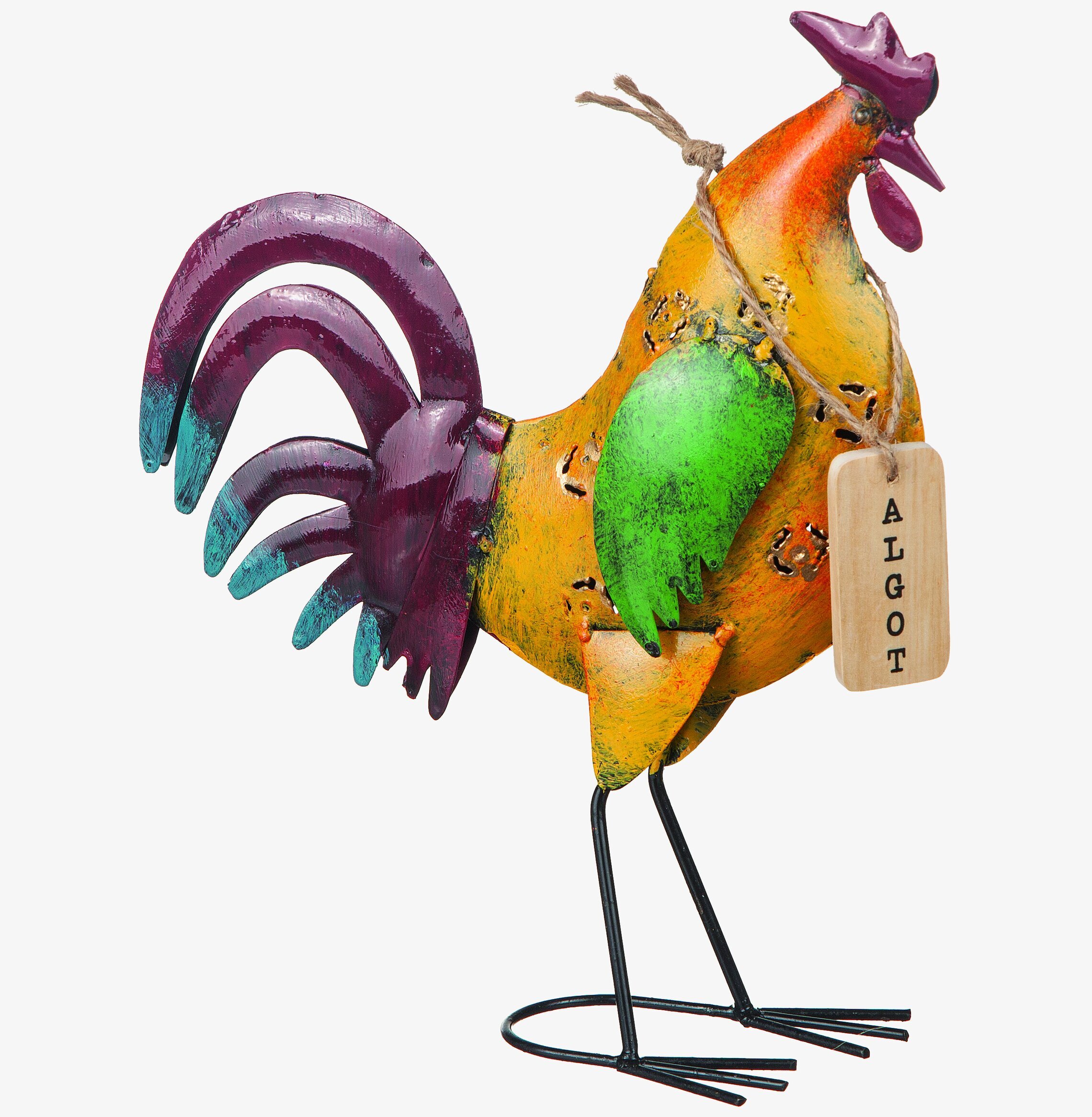 Tupp Algot & Vilgot 23cm Different Design Fåglar för prydnad/dekoration Prydnadsfåglar Dekorationsfåglar Övrig inredning utemiljö