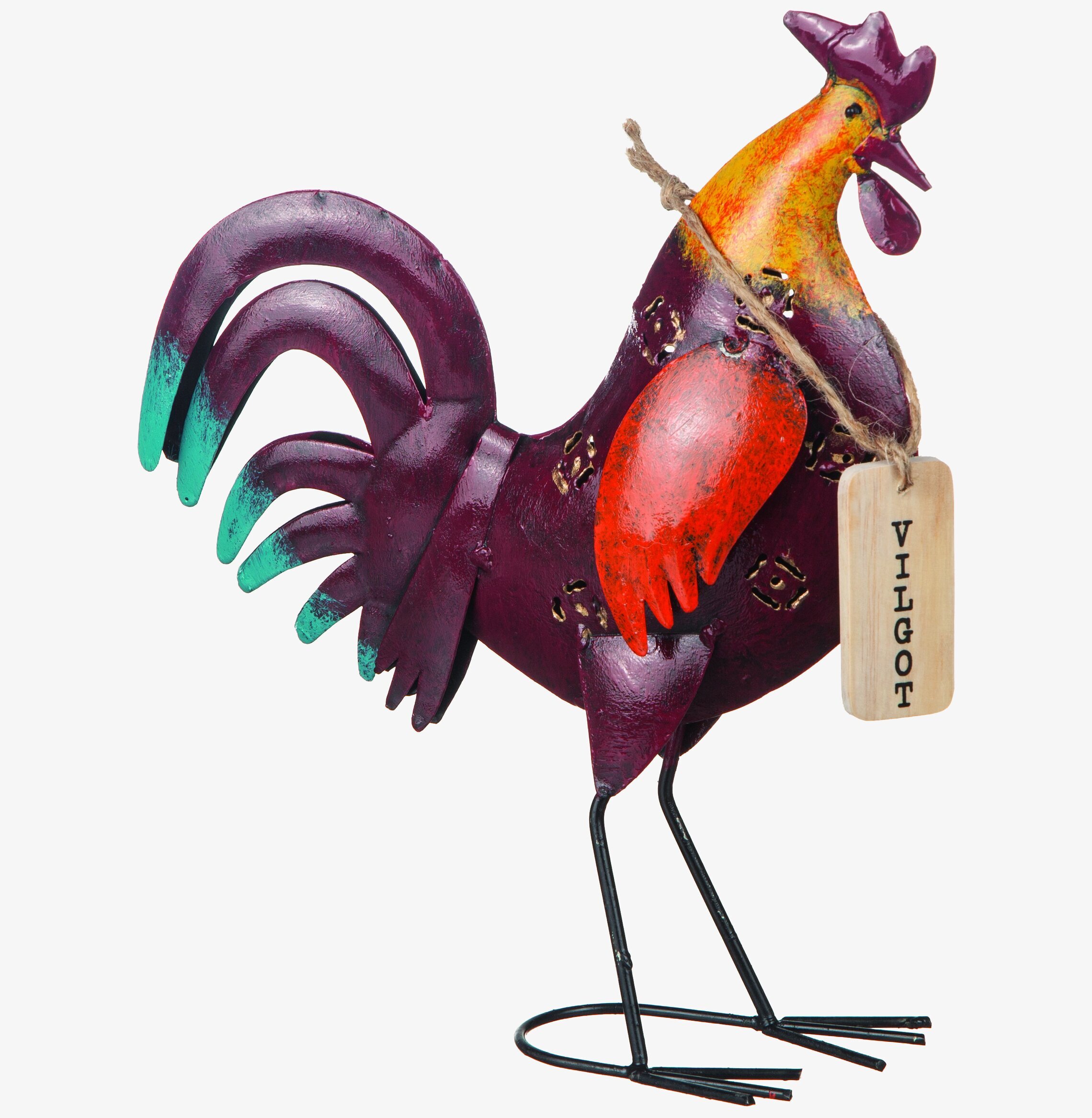 Tupp Algot & Vilgot 23cm Different Design Fåglar för prydnad/dekoration Prydnadsfåglar Dekorationsfåglar Övrig inredning utemiljö