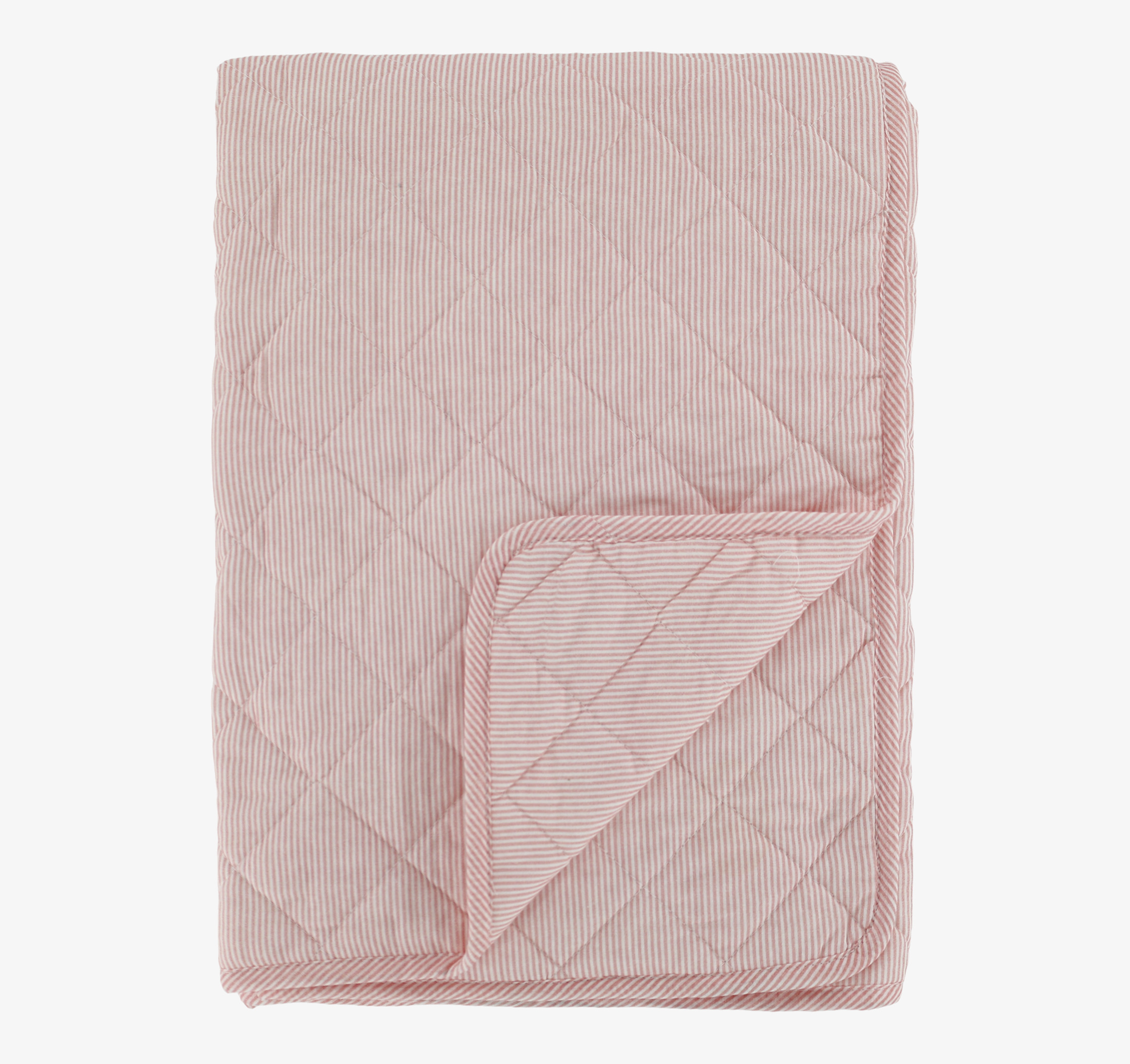 Boutique Pläd Rosa/Vit Chic Antique Täcken, filtar, plädar och överkast Filtar Plädar Överkast