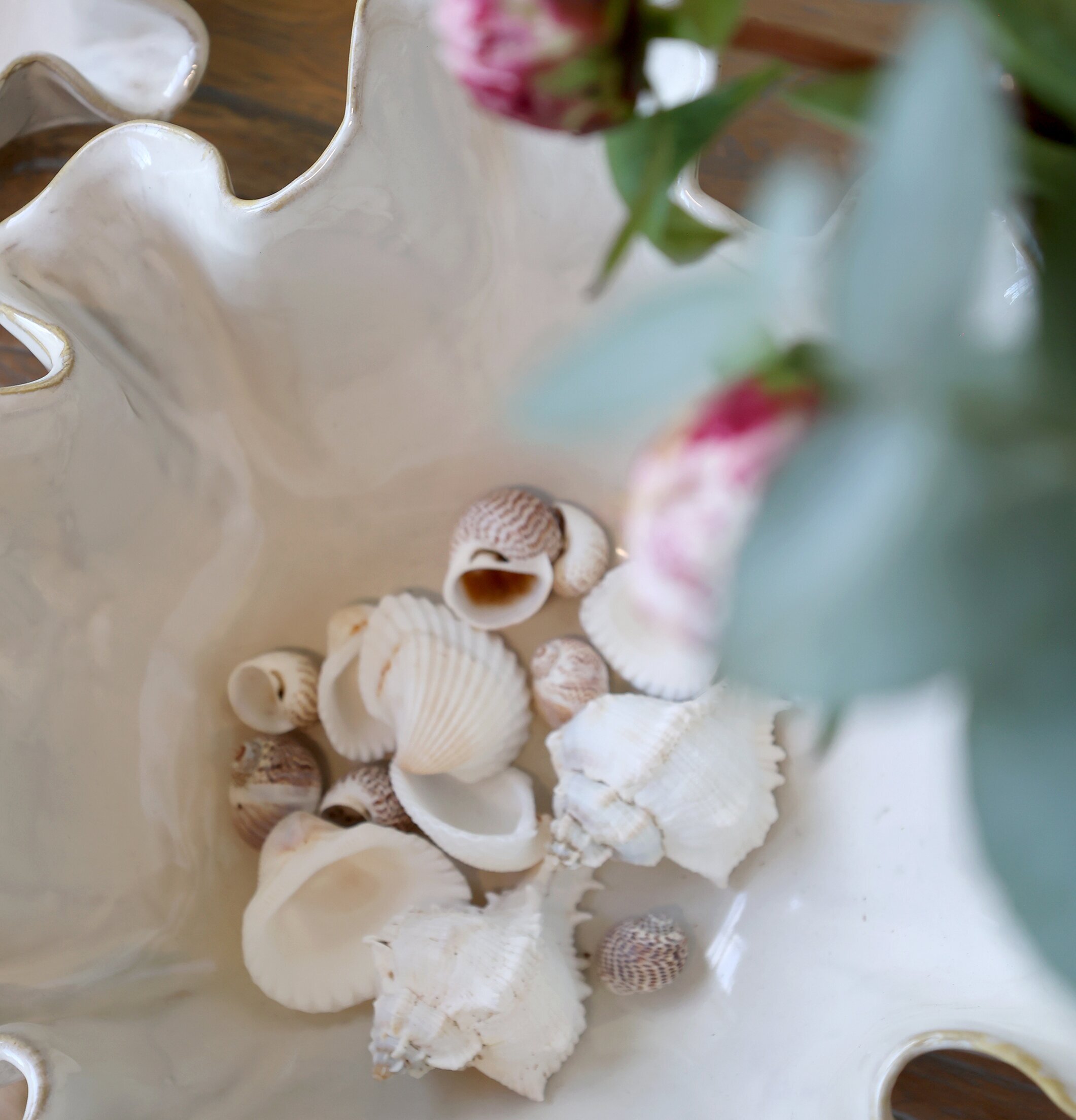 Dekorationskål Havsvåg Chic Antique Övrig prydnad/dekoration för inredning innemiljö