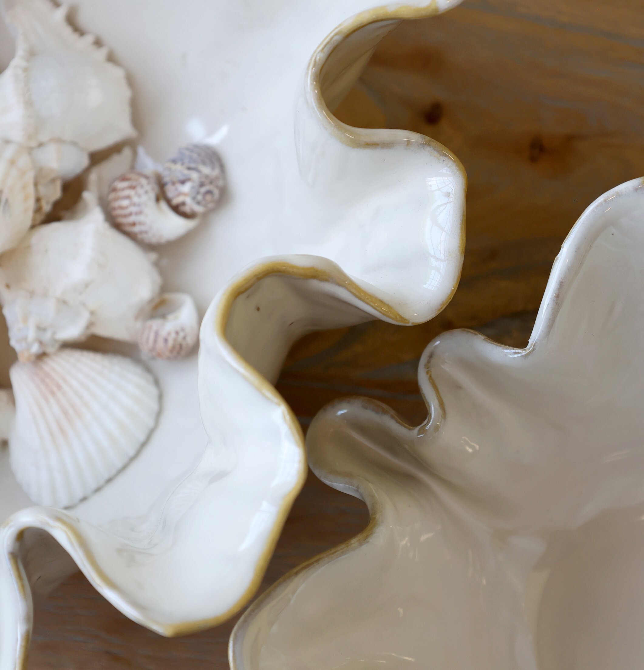 Dekorationskål Havsvåg Chic Antique Övrig prydnad/dekoration för inredning innemiljö