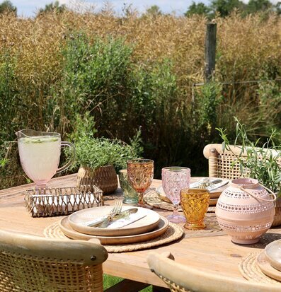 Saint-Émilion Kanna Rosa Chic Antique Kannor Tekannor (ej termos) Cooler tank med kran Glasburkar Vinboxar Glasflaskor