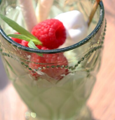 Saint-Émilion Glas Grön Chic Antique Dryckesglas Dricksglas för dryck Plastglas