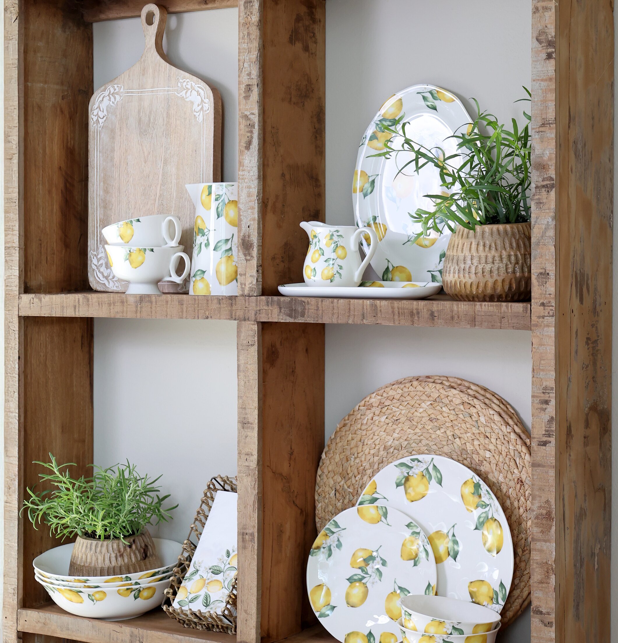 Assiett Maison Lemon Mugg Kopp Chic Antique Tallrikar Djupa tallrikar (ej skål) Desserttallrikar Assietter Barntallrikar Picknicktallrikar