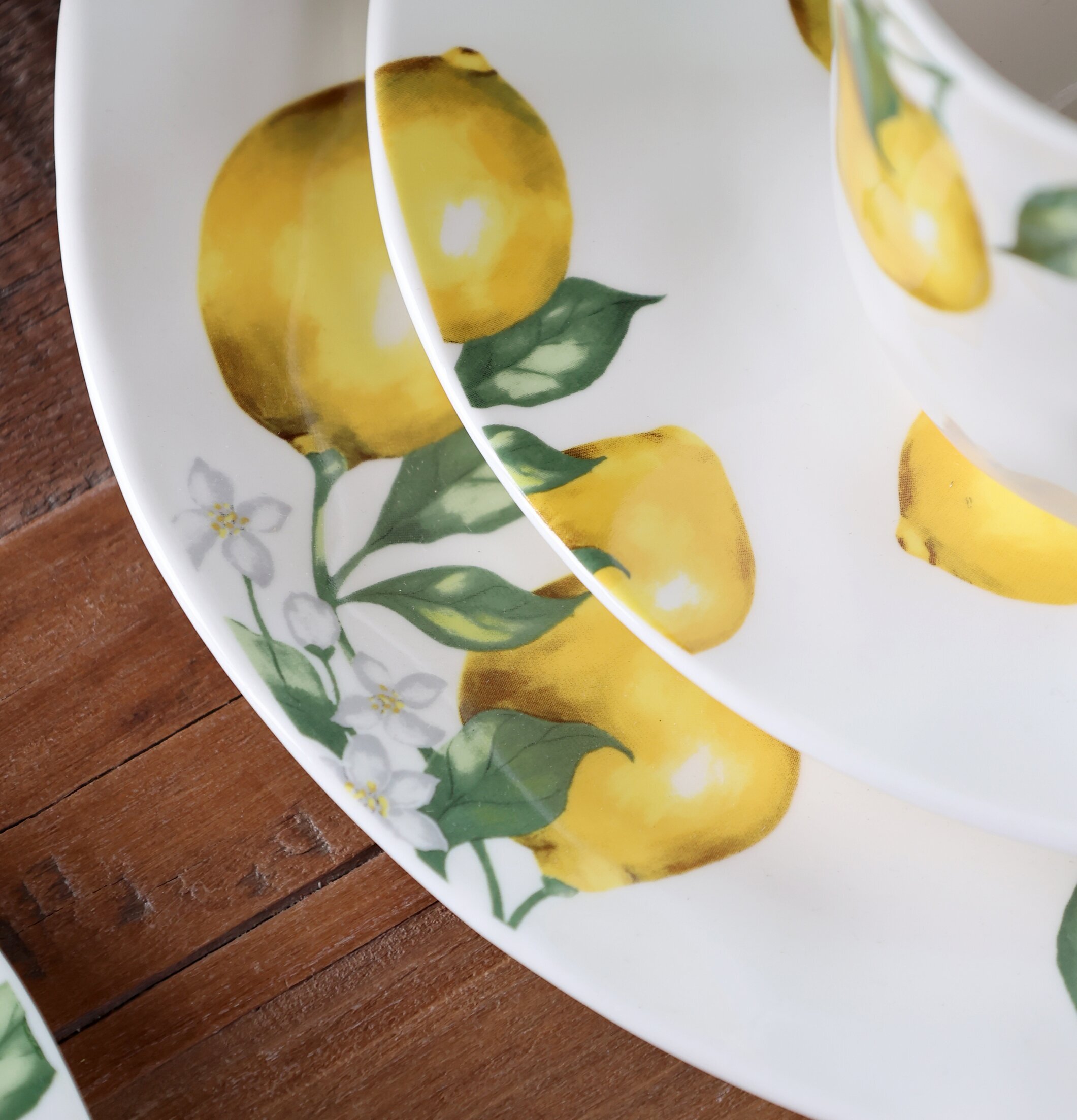 Assiett Maison Lemon Chic Antique Tallrikar Djupa tallrikar (ej skål) Desserttallrikar Assietter Barntallrikar Picknicktallrikar