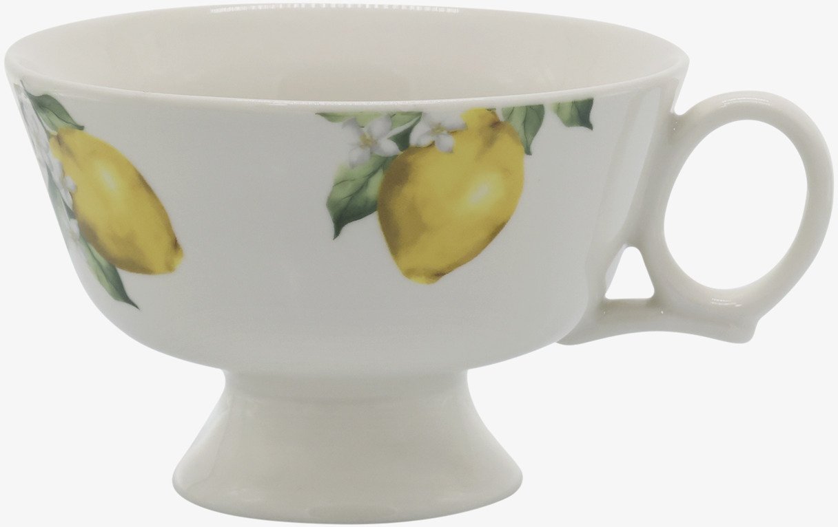 Kopp Maison Lemon Chic Antique Muggar/koppar i porslin, keramik, papper eller biologiskt material organiskt ekologiskt Termomuggar