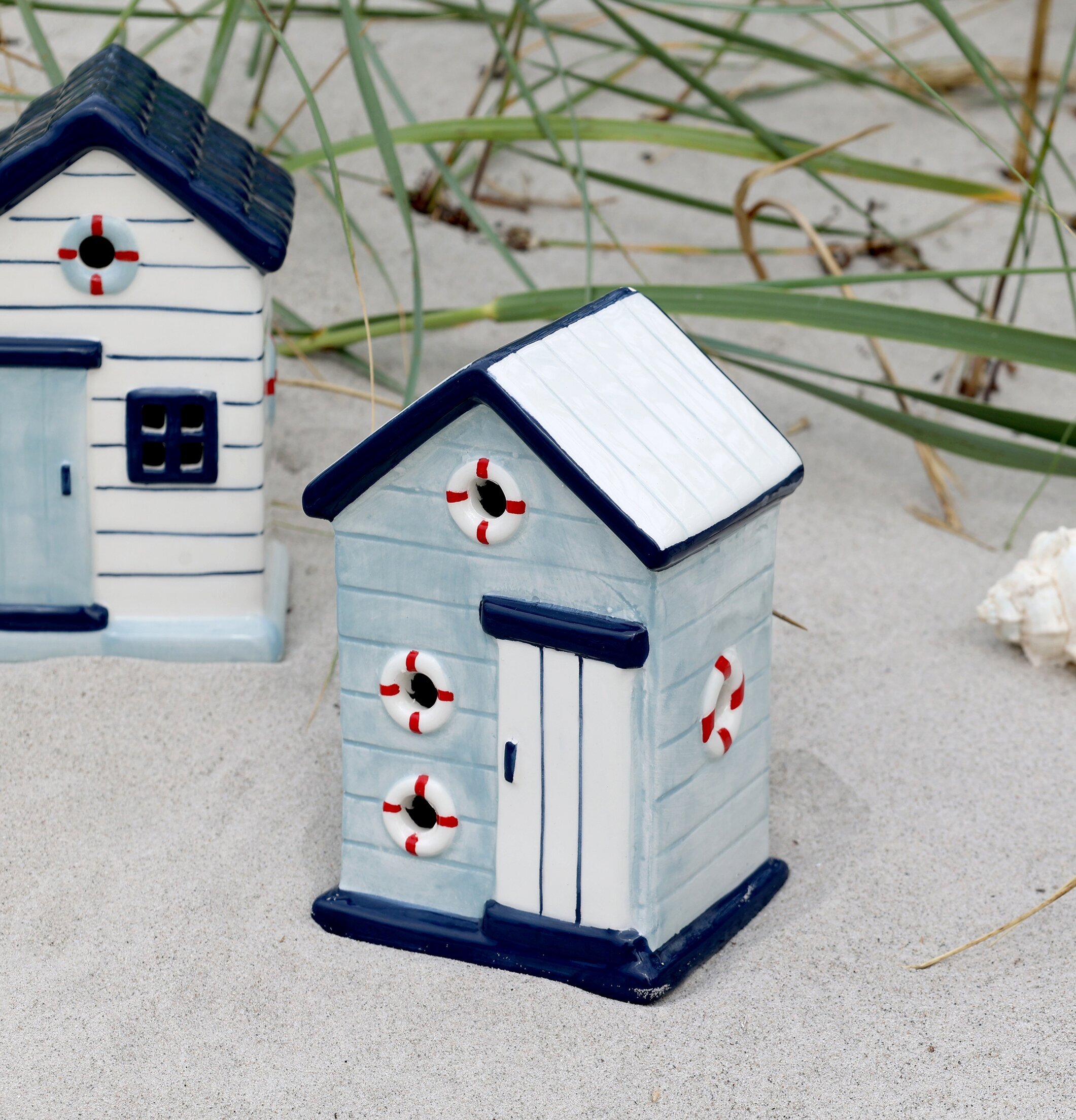 Strandhus Keramik Skyblue Chic Antique Övrig prydnad/dekoration för inredning innemiljö