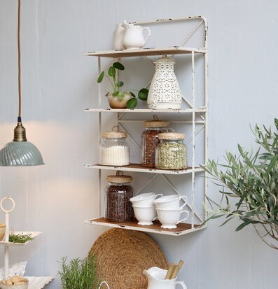 Vägghylla Antique Creme Chic Vägghyllor