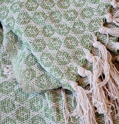 Pläd Verte Chic Antique Täcken, filtar, plädar och överkast Filtar Plädar Överkast