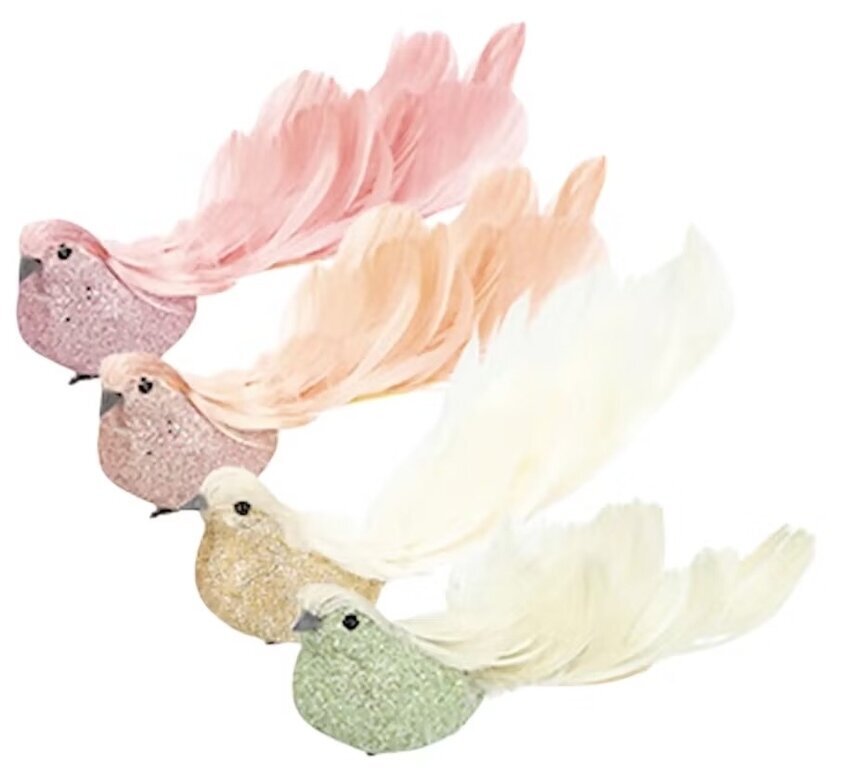 Clip Fågel Sunniva A Lot Decoration Fåglar för prydnad/dekoration Prydnadsfåglar Dekorationsfåglar