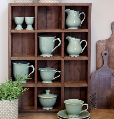 Provence Sockerskål Verte Mugg Chic Antique Övrig prydnad/dekoration för inredning innemiljö Muggar/koppar i porslin, keramik, papper