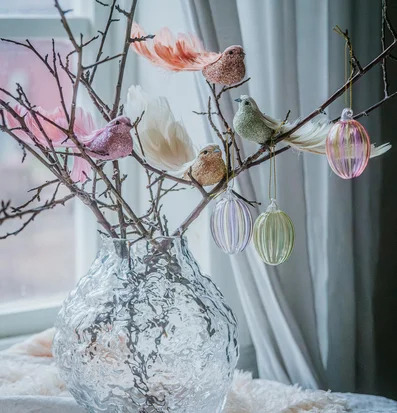 Clip Fågel Sunniva A Lot Decoration Fåglar för prydnad/dekoration Prydnadsfåglar Dekorationsfåglar