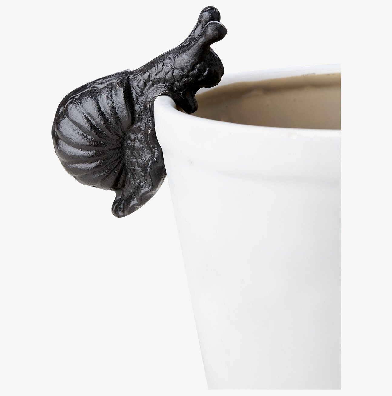 Krukdekoration Snigel Svart Affari Övrig prydnad/dekoration för inredning innemiljö utemiljö