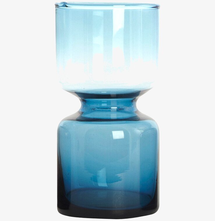 Hyacintvas Celina Blå från House Doctor på vitt bord