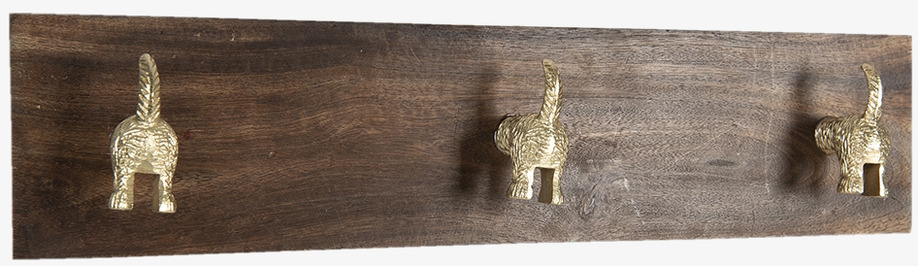 Väggklädhängare Trio Clayre & Eef Knoppar Väggknoppar Klädhängare