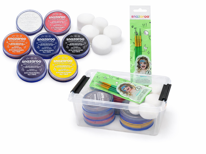 Ansiktsfärg Paket 3 Snazaroo -