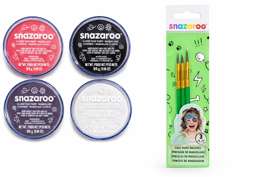 Ansiktsfärg Paket 2 Snazaroo -