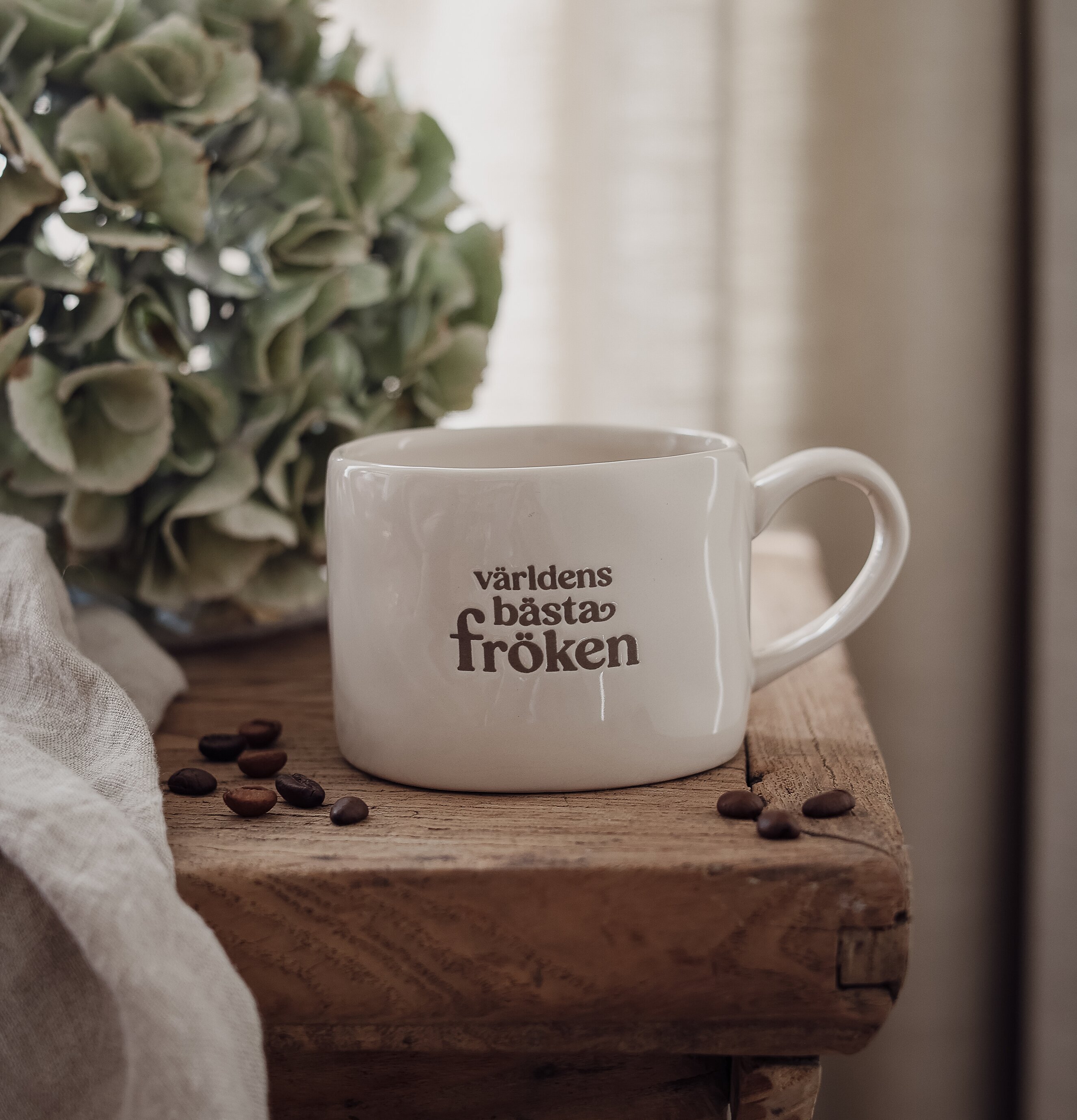 Mugg - Världens bästa Fröken Majas Cottage Muggar/koppar i porslin, keramik, papper eller biologiskt material organiskt