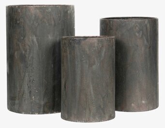 Kruka Utomhus Metall A Lot Decoration Krukor Örtkrukor Glaskrukor