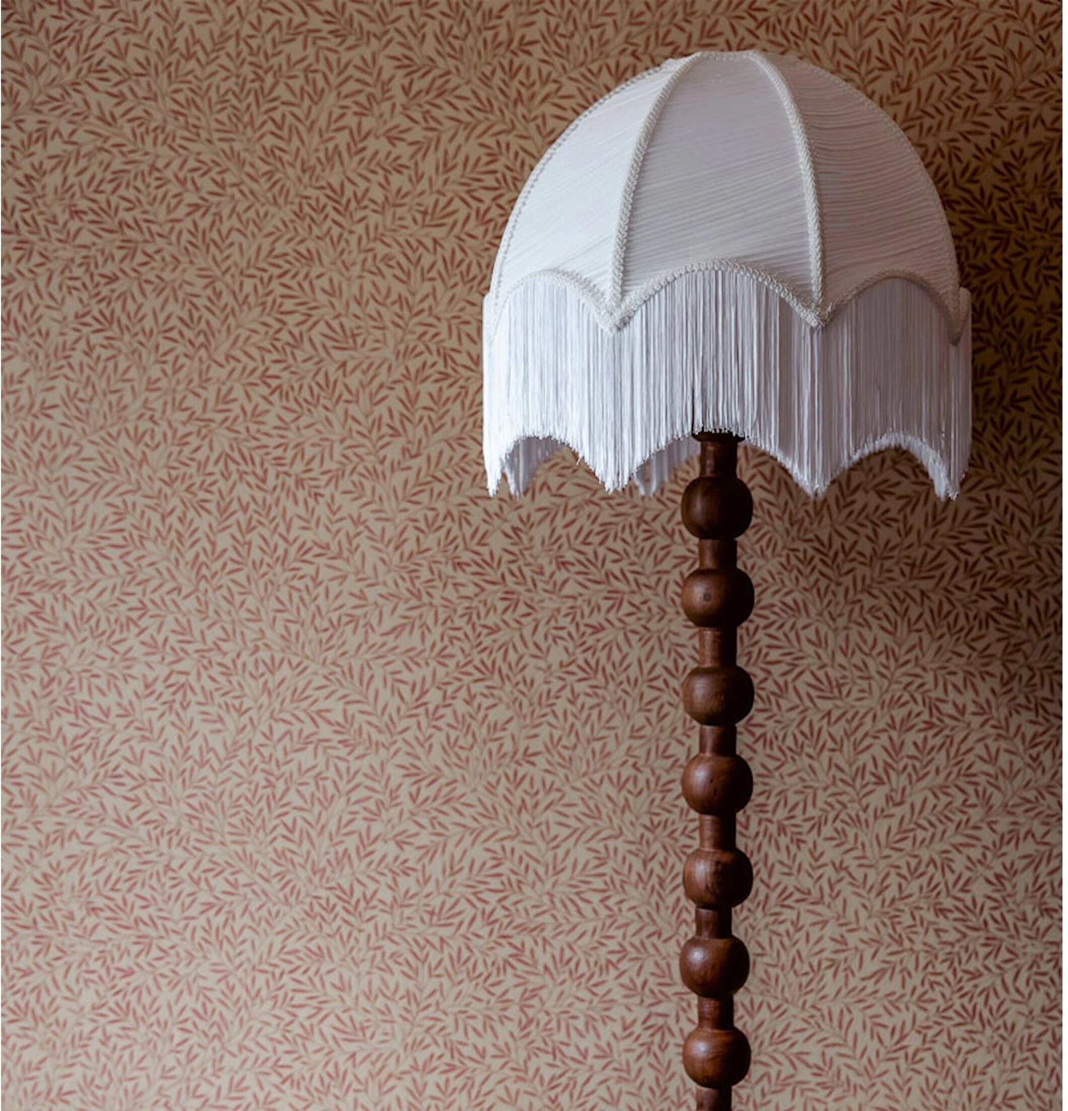 Lampskärm Frans Vit A Lot Decoration Lampskärmar