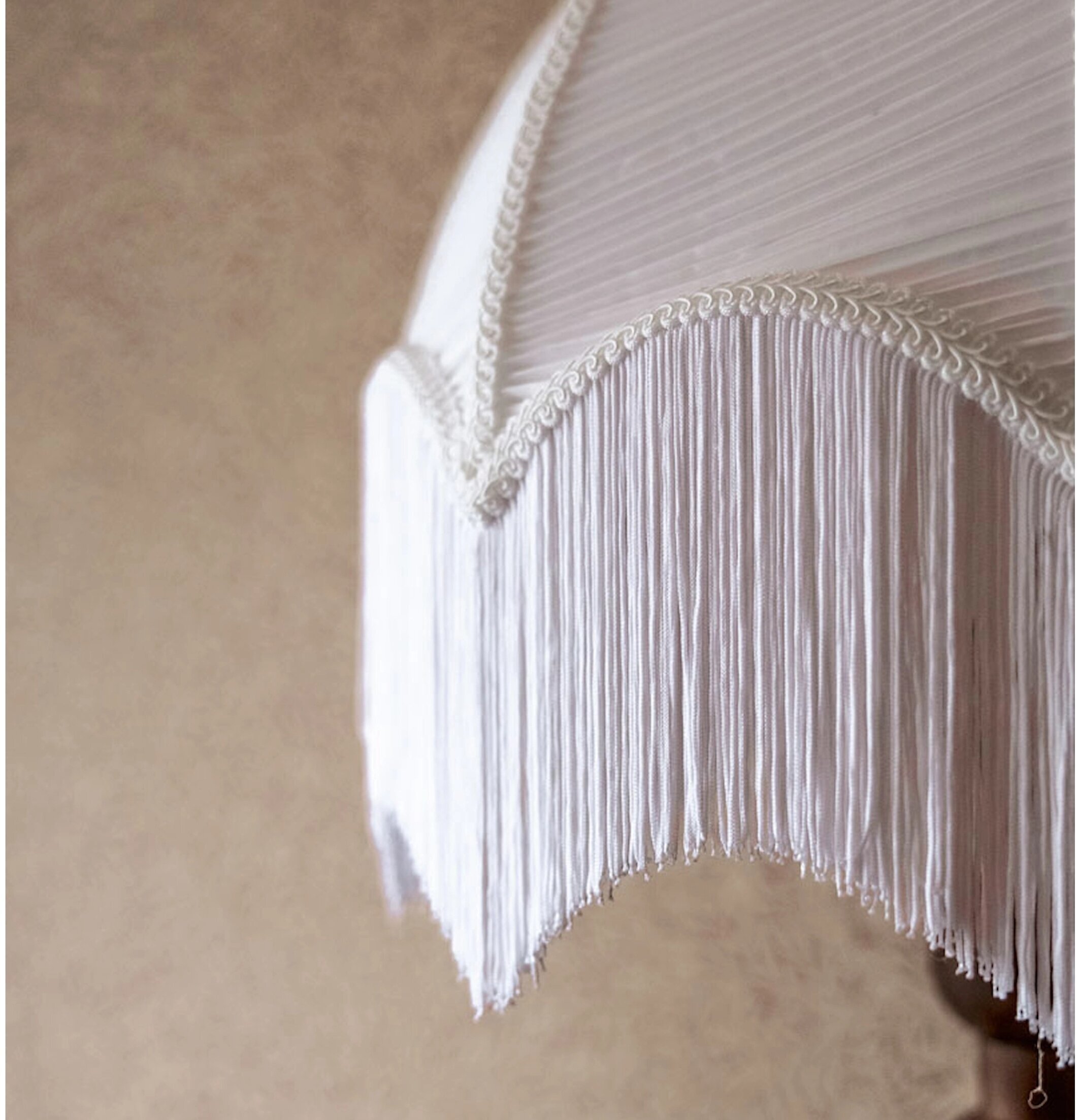 Lampskärm Frans Vit A Lot Decoration Lampskärmar