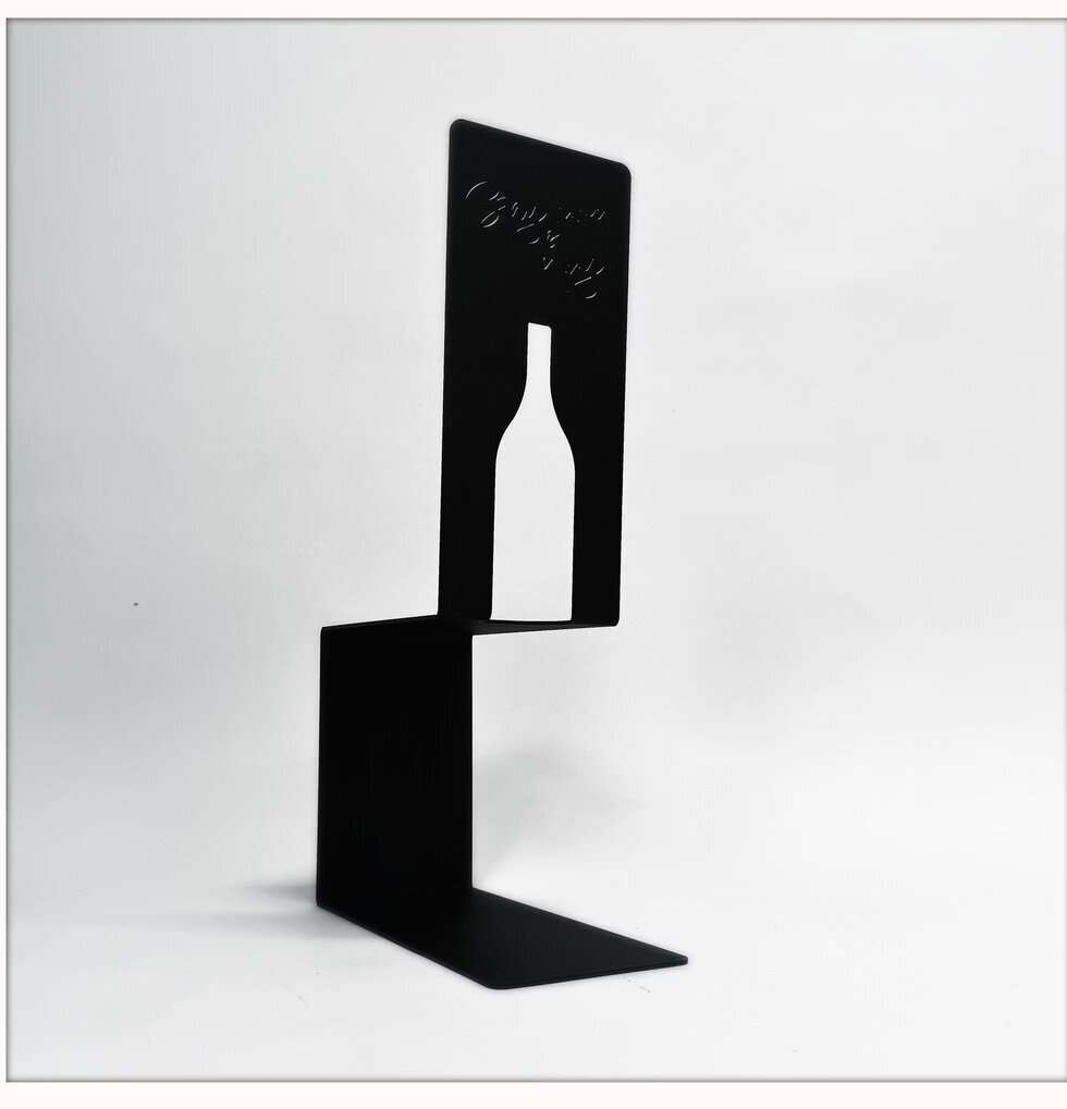 #ÄlskaPlåt Vinställ Bag-In-Box Svart Älskaplåt