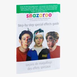 Bild av specialeffektsguide med kreativa ansiktsmålningar