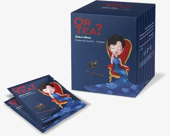 Bild av elegant teförpackning med fantasifull design