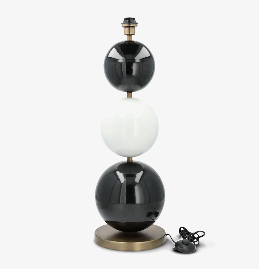 Golvlampa Multi Stone 3 Svart/Vit A Lot Decoration Lampor Taklampor Golvlampor Bordslampor LED-lampor Ledlampor Fönsterlampor Ljusslingor