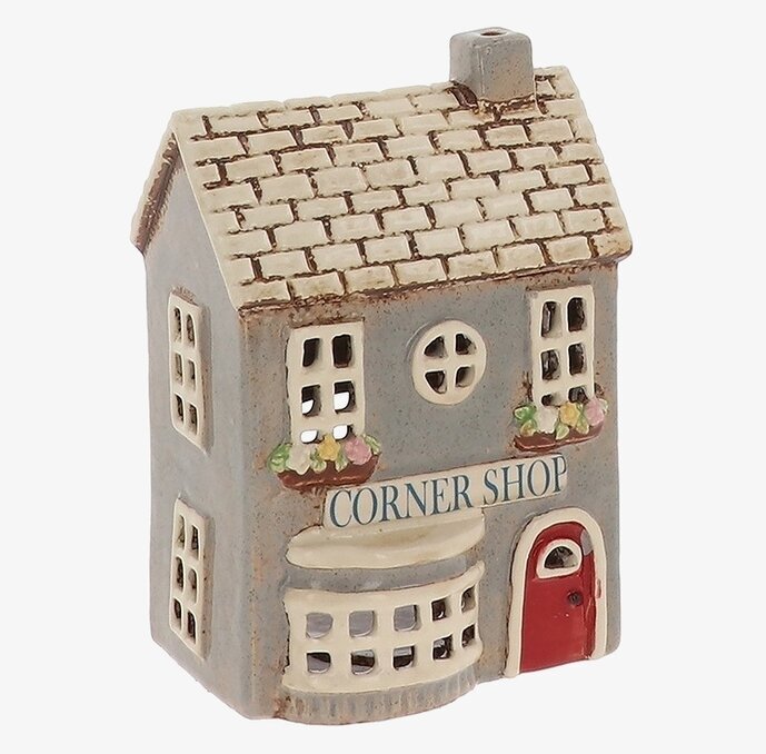 Ljuslykta Village Pottery - Corner Shop Joe Davies Lyktor Endless Light Ljuslyktor