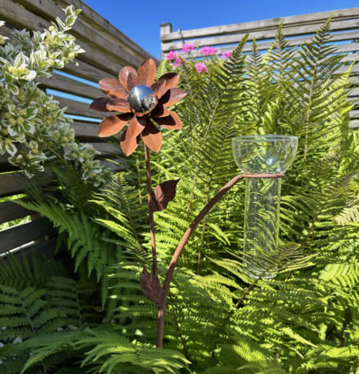 Regnmätare Blomma med silverklot Lind Decoration