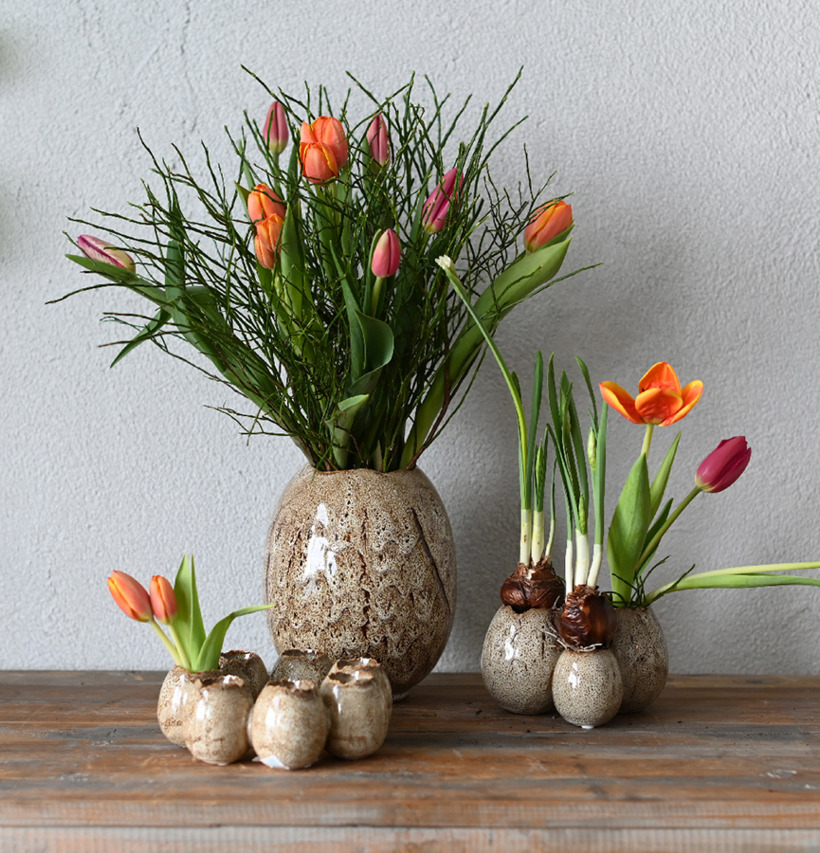 Keramikvas Krans Natur Miljögården Vaser