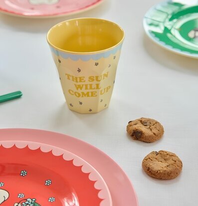 Melaminmugg Snobben - The Sun Will Come Up Rice Melaminmuggar Lattemuggar i melamin Melaminkoppar