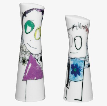 Salt & Peppar från Poul Pava: Lekfulla kryddkvarnar i keramik