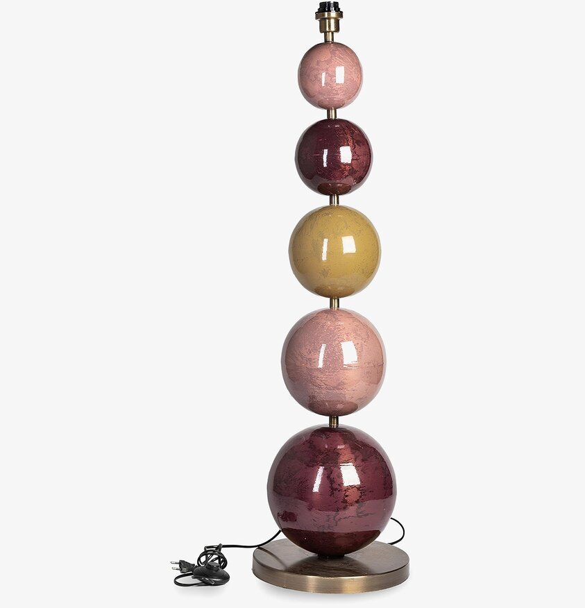 Lampfot Multi Stone 5 Plommon A Lot Decoration Lampor Taklampor Golvlampor Bordslampor LED-lampor Ledlampor Fönsterlampor Ljusslingor