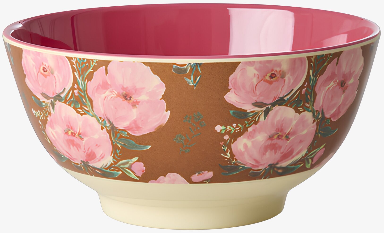 Skål Floral Fiesta Rose Print Rice Skålar att äta ur tilltugg Såskannor/Vispskål servering Matlådor Förvaring av