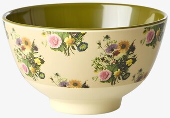 Liten Skål Retro Bouquet Print Rice Skålar att äta ur tilltugg Såskannor/Vispskål servering Matlådor Förvaring av
