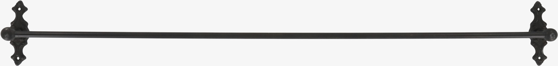 Väggstång Svart 80 cm Chic Antique Knoppar Väggknoppar Klädhängare
