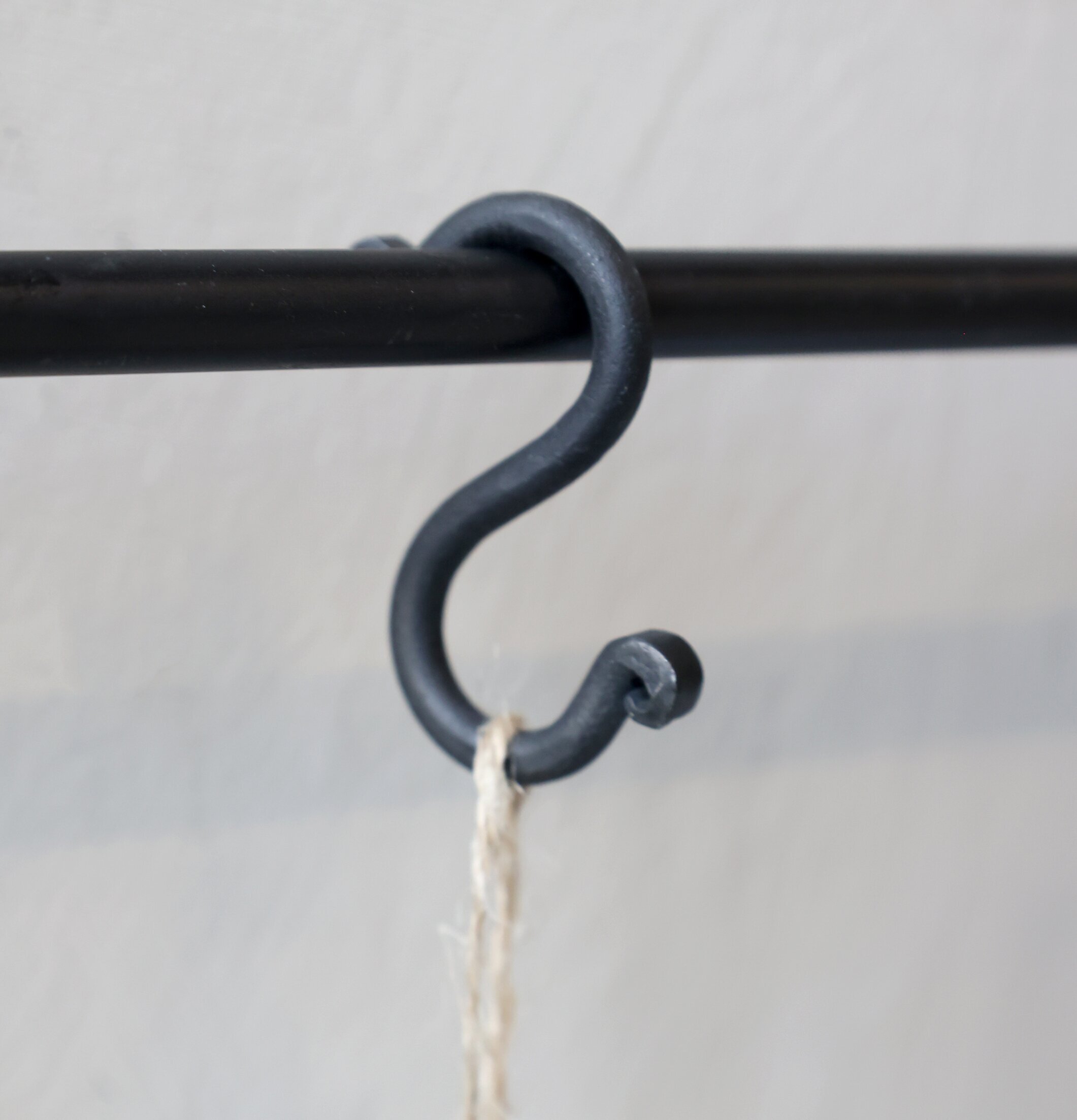 Krok Svart 5 cm Chic Antique Knoppar Väggknoppar Klädhängare