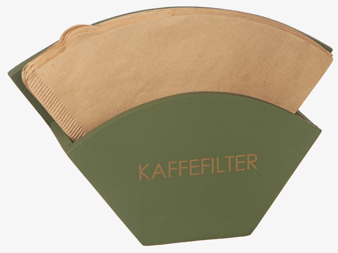 Kaffefilter Grön Different Design Förvaring/hållare kaffefilter och