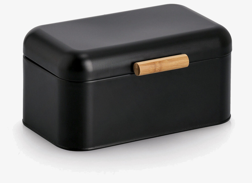 Brödbox Svart Stor Zeller Brödboxar/brödkorgar