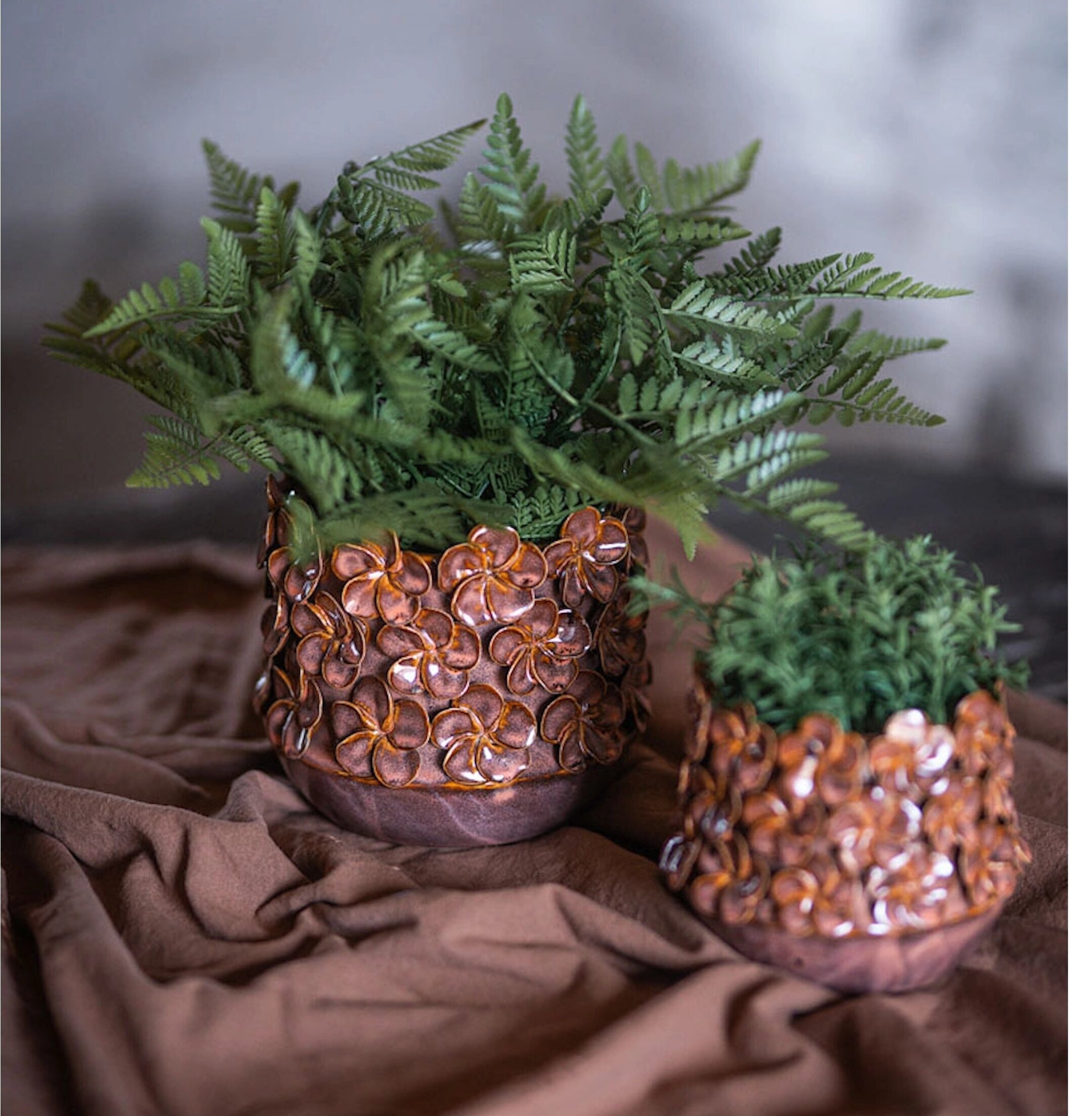 Kruka Ayla Glaze Ø17cm Ø14cm A Lot Decoration Krukor Örtkrukor Glaskrukor