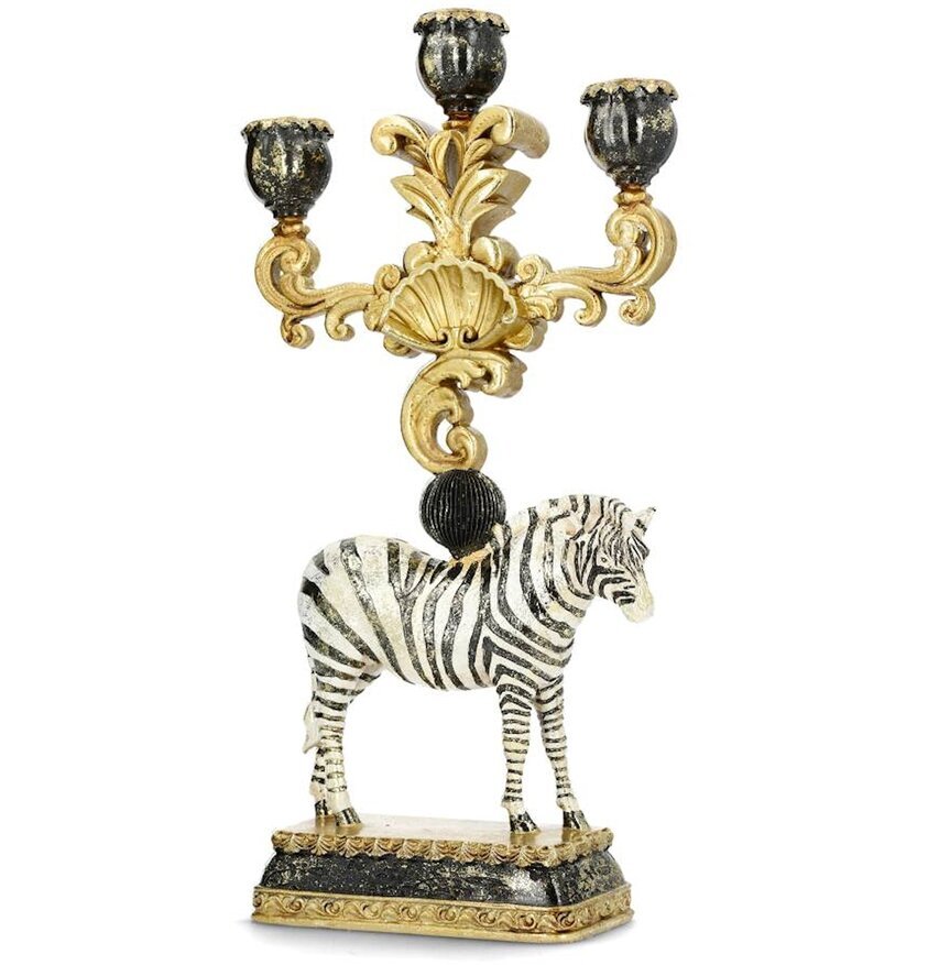 Ljusstake Zebra A Lot Decoration Ljusstakar Adventsstakar Ljushållare Ljushyllor