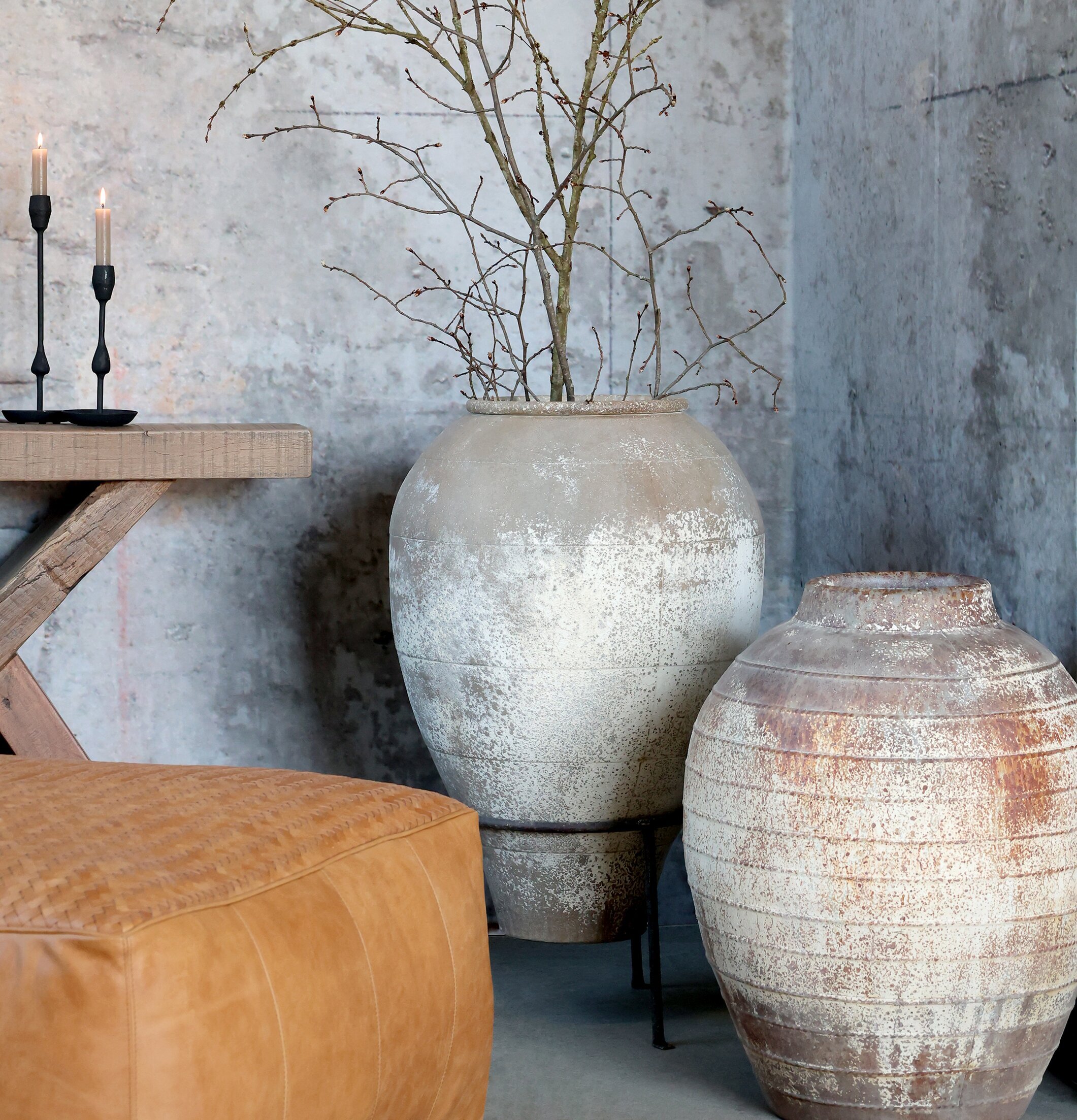 Urna På Stativ Chic Antique Övrig prydnad/dekoration för inredning innemiljö utemiljö