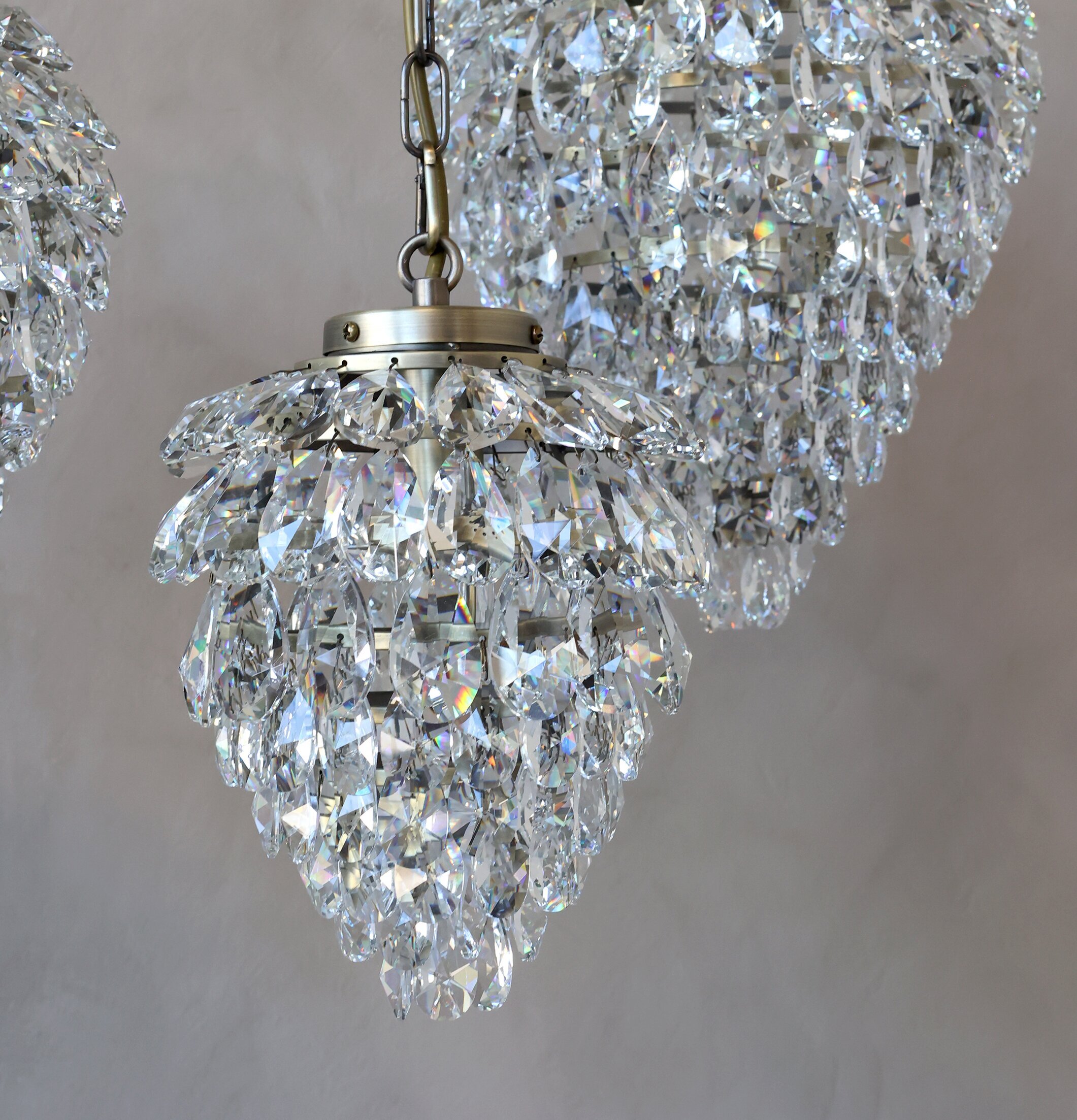 Ljuskrona Versailles Hög Mellan Låg Chic Antique Lampor Taklampor Golvlampor Bordslampor LED-lampor Ledlampor Fönsterlampor Ljusslingor för