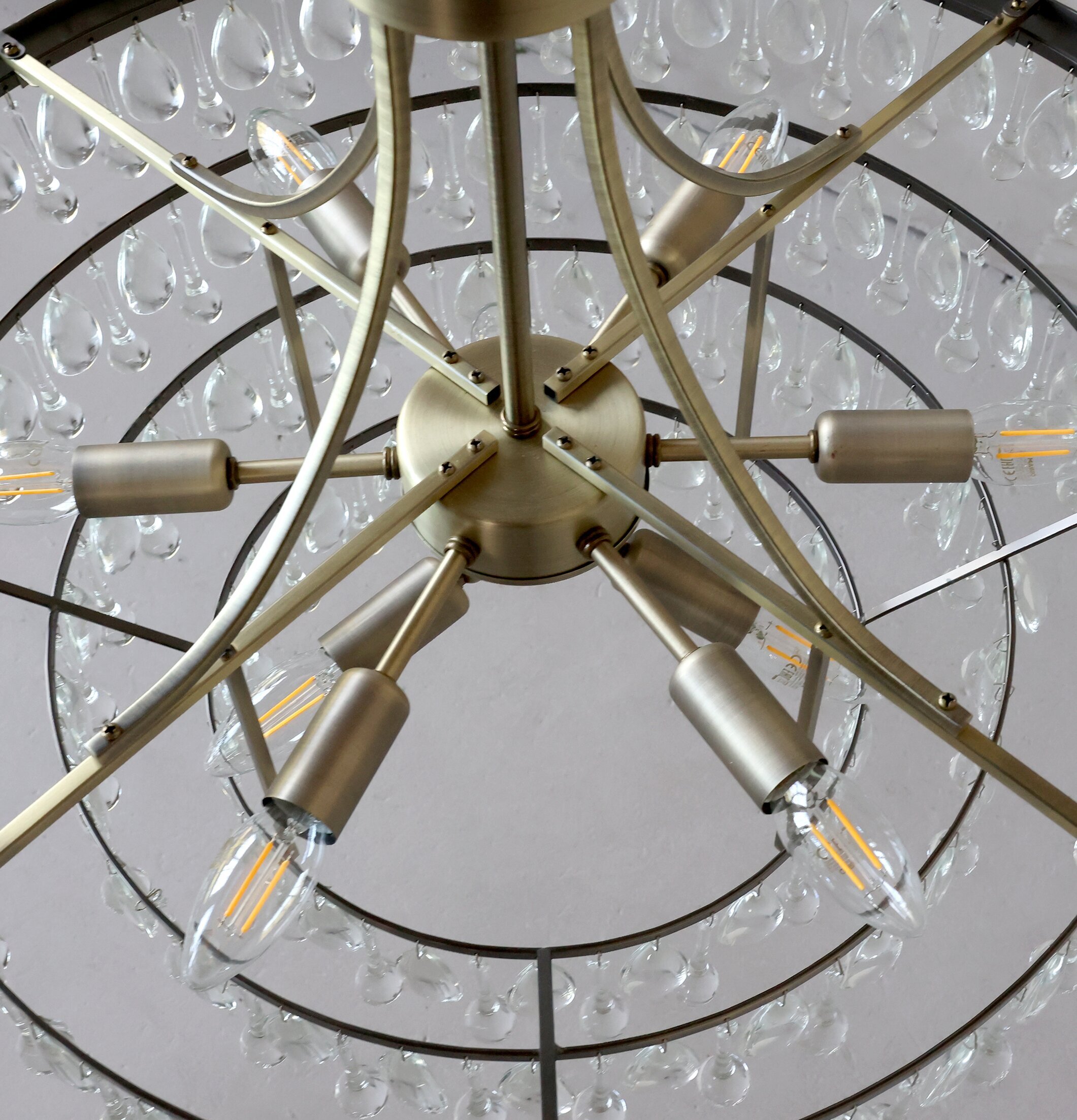 Versailles Ljuskrona Stor Chic Antique Lampor Taklampor Golvlampor Bordslampor LED-lampor Ledlampor Fönsterlampor Ljusslingor för dekoration