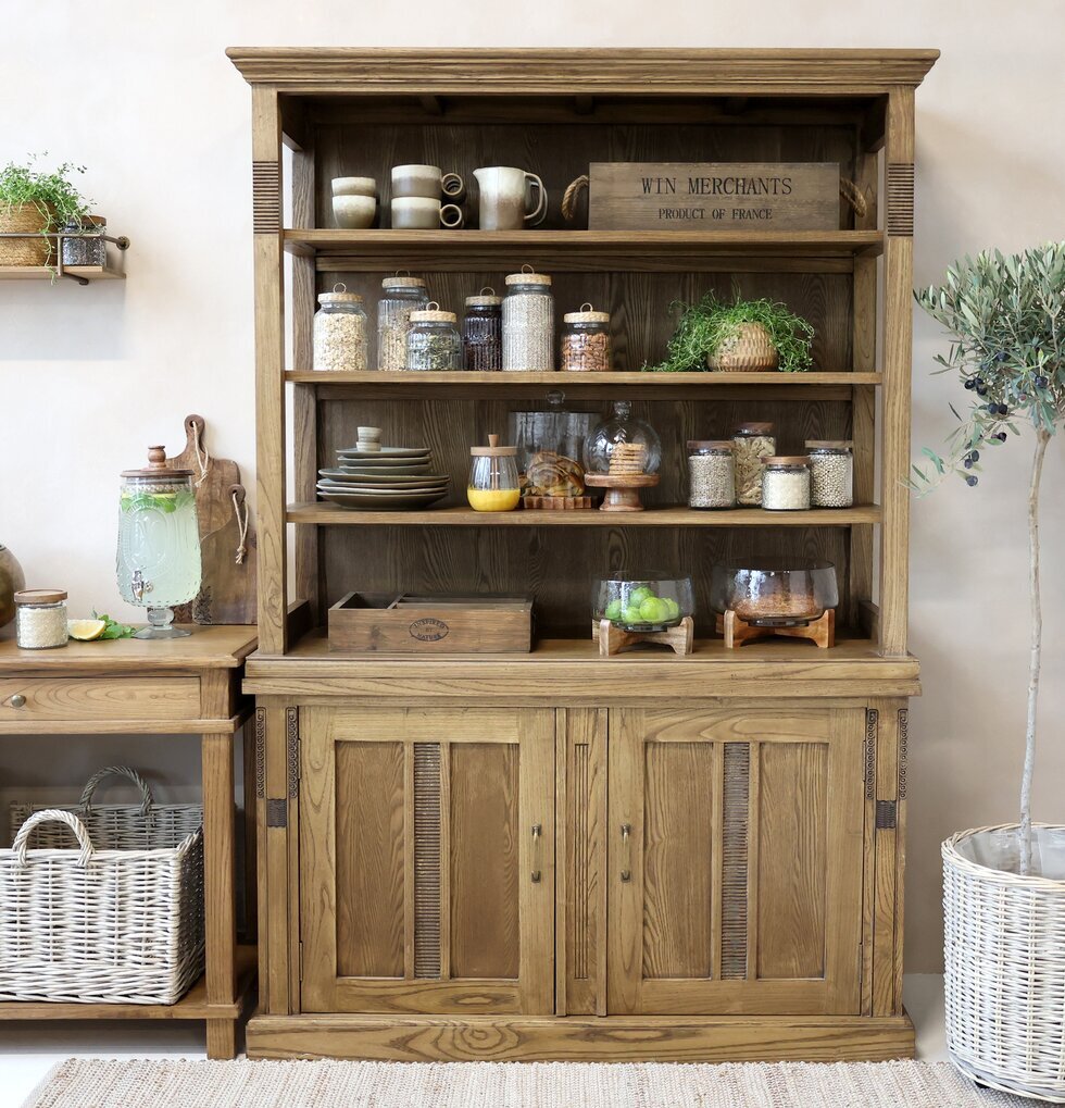 Marseille Skåp Natur Chic Antique (ej för nycklar eller medicin) Vägghyllor som mer är en möbel
